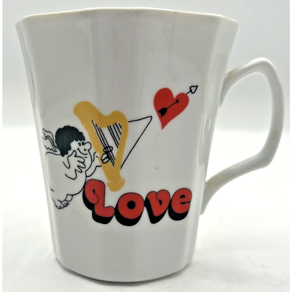 Vintage Tirschenreuth Bavaria Love Valentine Mug U237